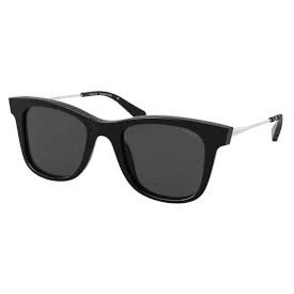 Coach Women's Black Square Sunglasses - Picture 1 of 1